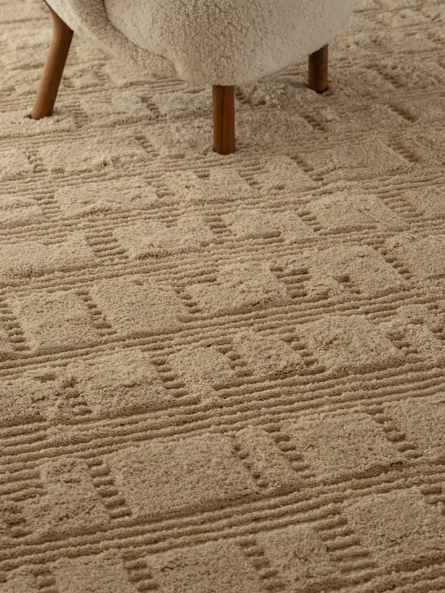 Lydahl μάλλινο χαλί, Beige, 200x300 εκ. Tinted