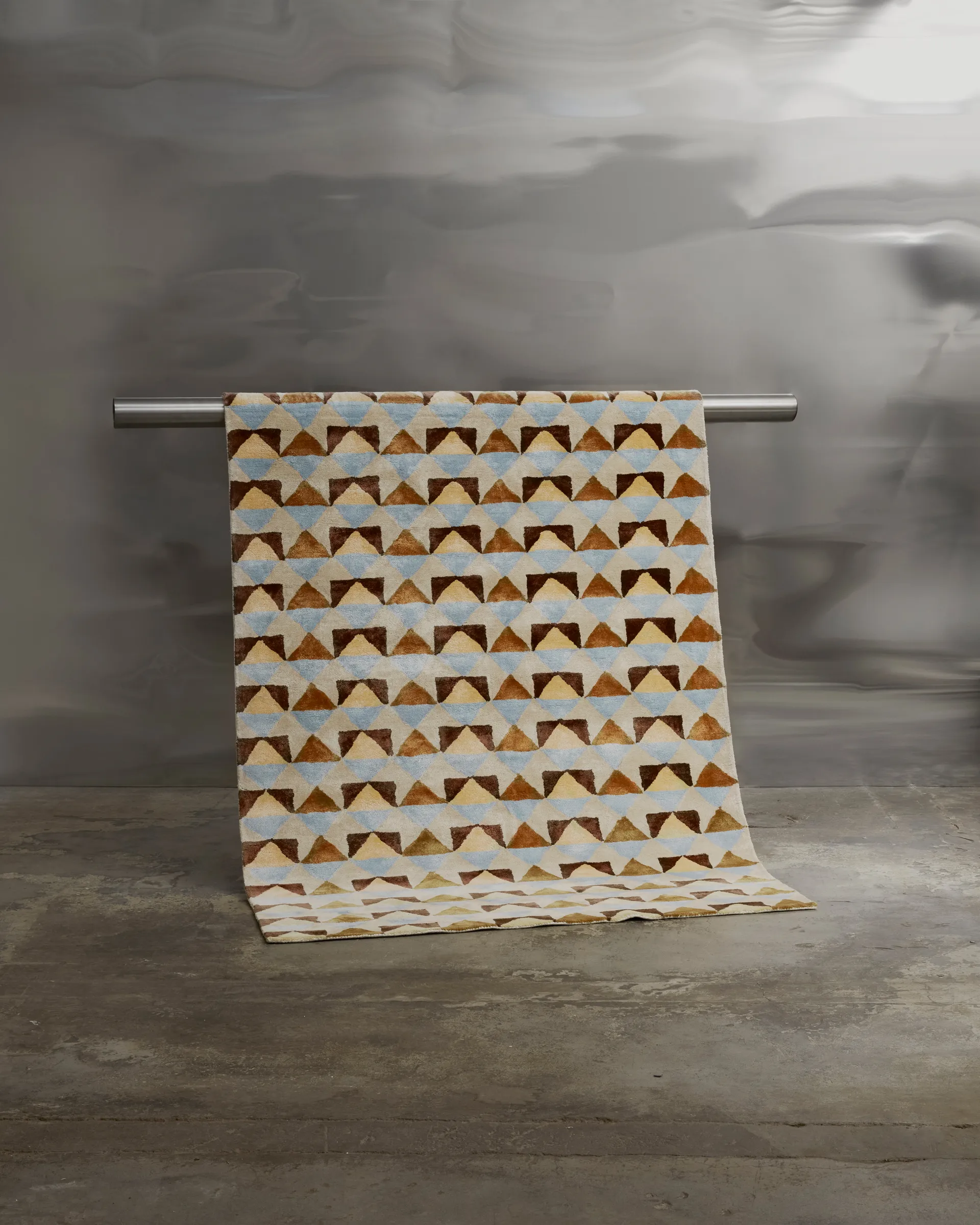 Mellin χαλί από βισκόζη 200x300 cm, Multi Tinted