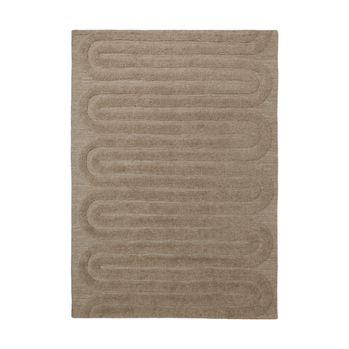 Riklund μάλλινο χαλί 160x230 cm - Beige-melange - Tinted