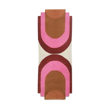 Rohdin μάλλινο χαλί 90x250 cm - Multi - Tinted