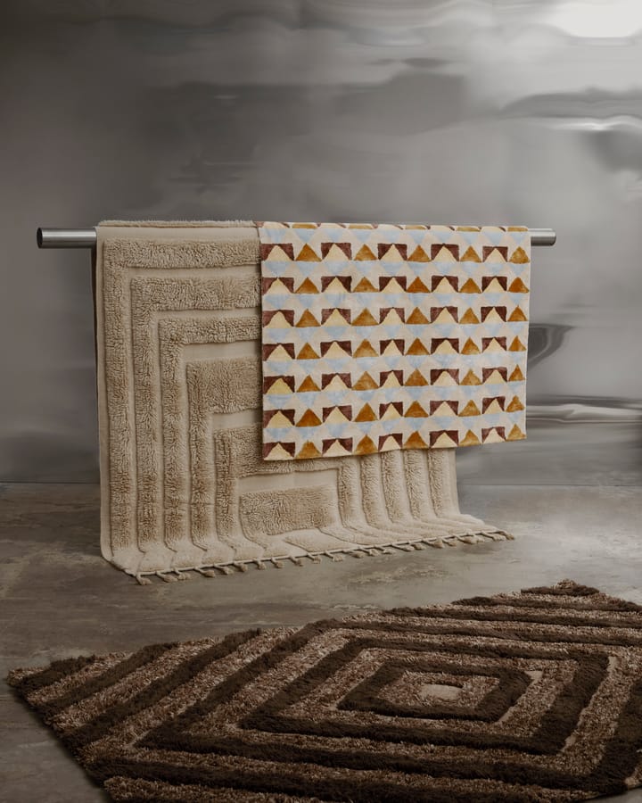 Stenborg μάλλινο χαλί 170x240 cm, Brown Tinted