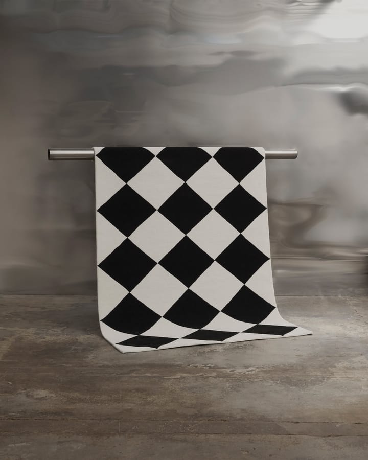 Tenman μάλλινο χαλί 170x240 cm, Black-white Tinted
