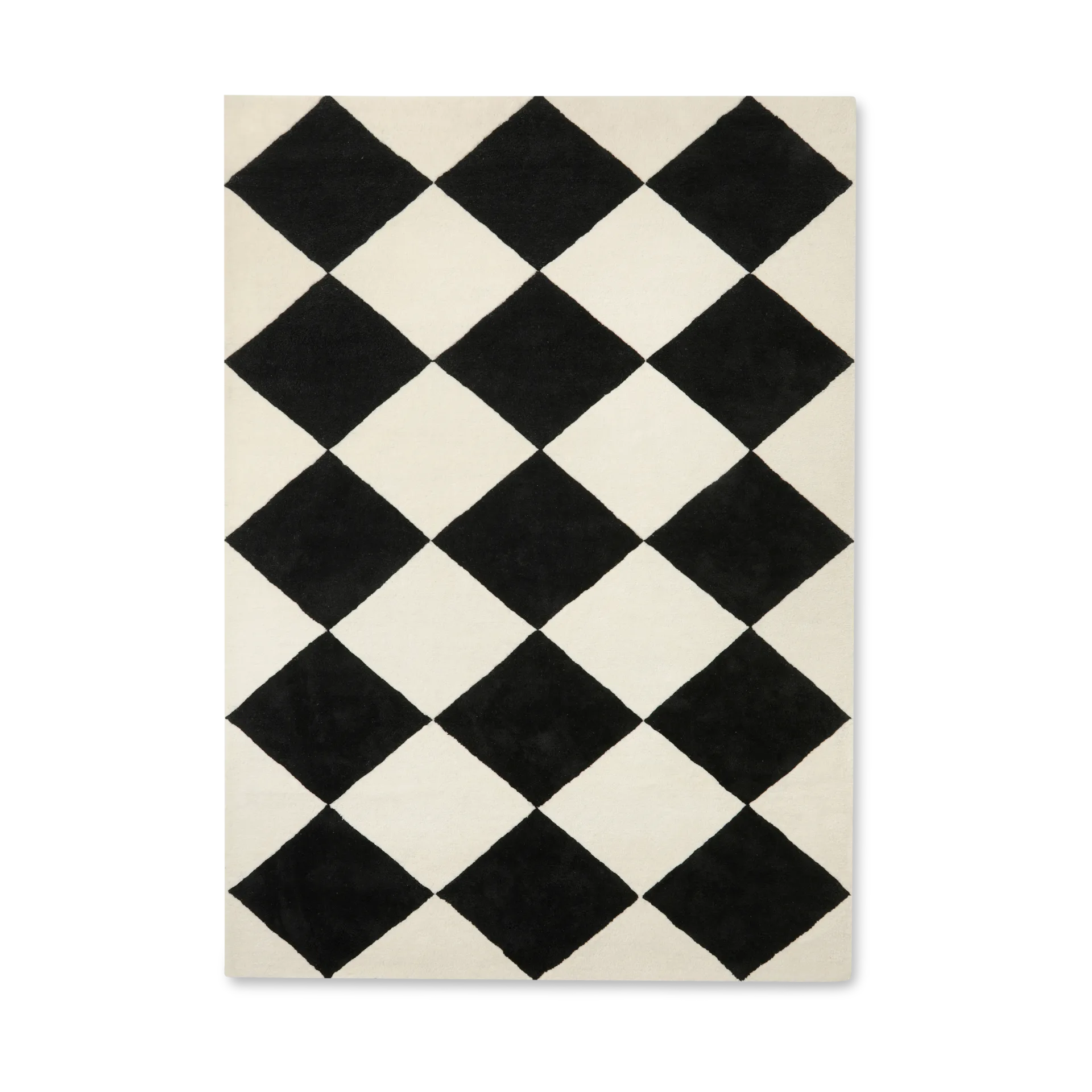 Tenman μάλλινο χαλί 200x300 cm, Black-white Tinted