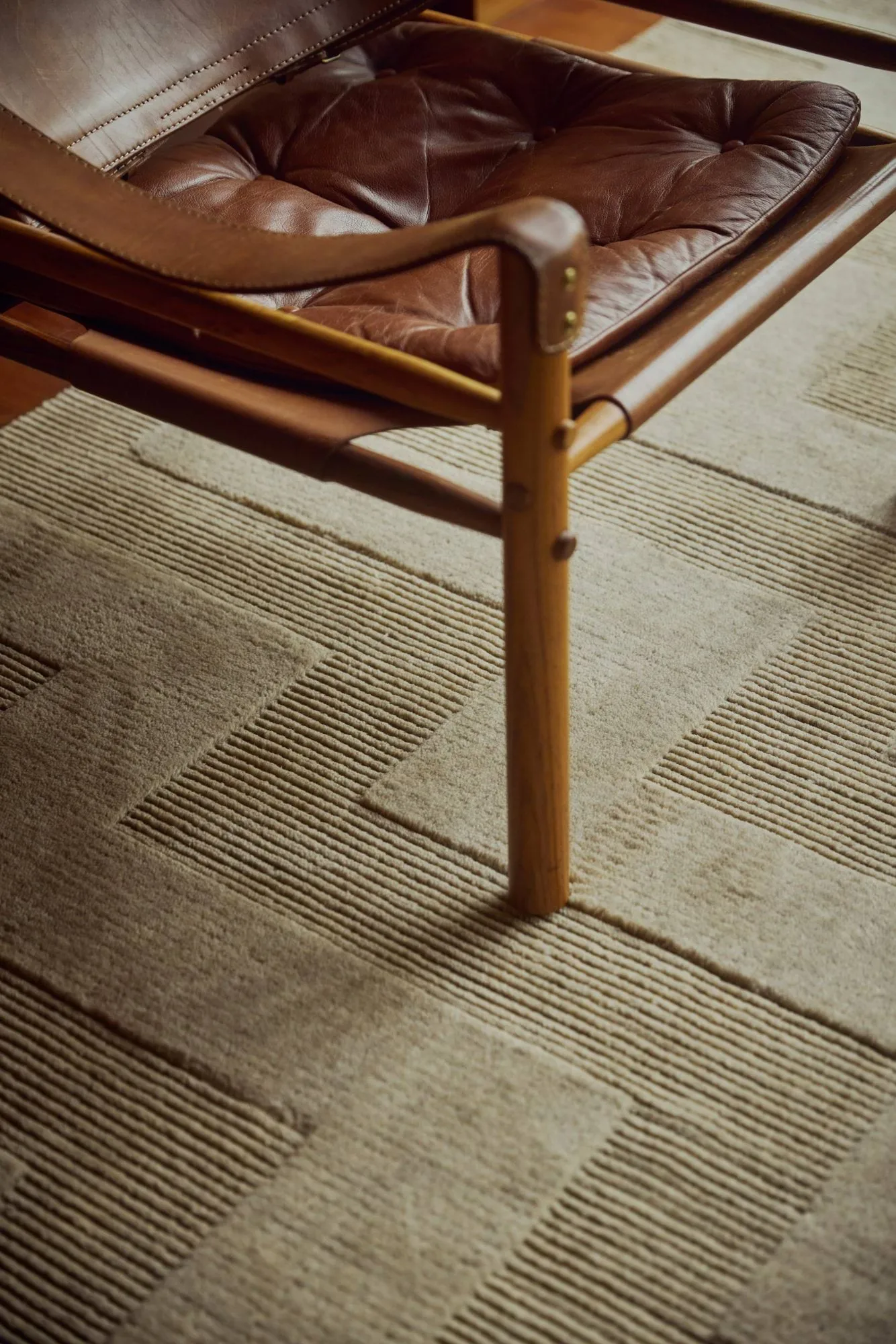 Valmont μάλλινο χαλί, Beige-μελανζέ, 250x350 εκ. Tinted