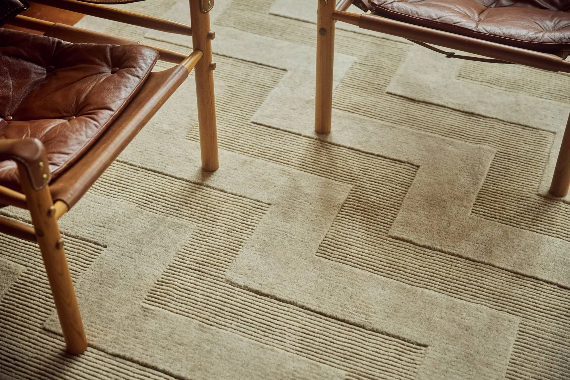 Valmont μάλλινο χαλί, Beige-μελανζέ, 250x350 εκ. Tinted