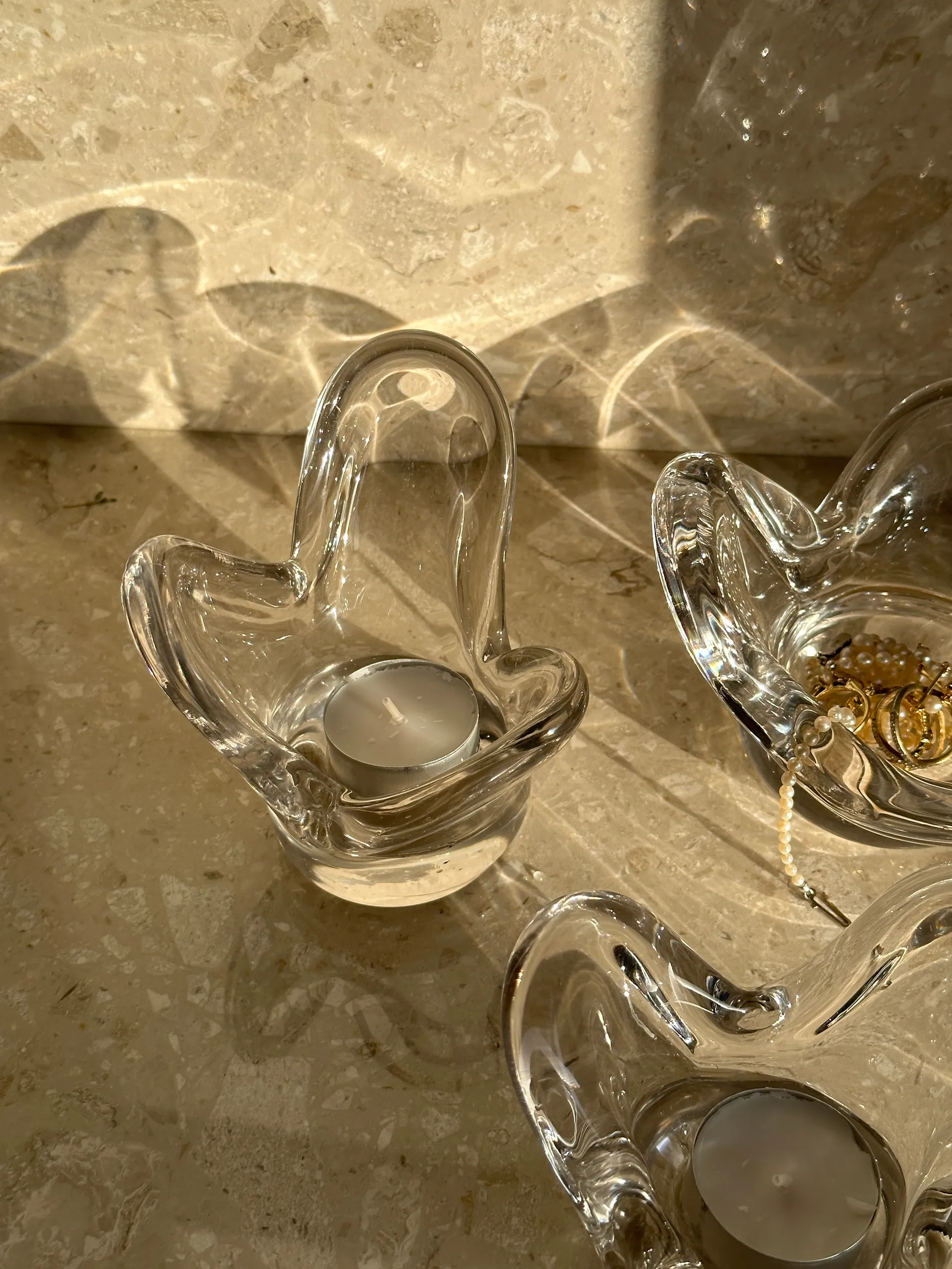 Φανάρι κεριών Visser , Clear Tinted