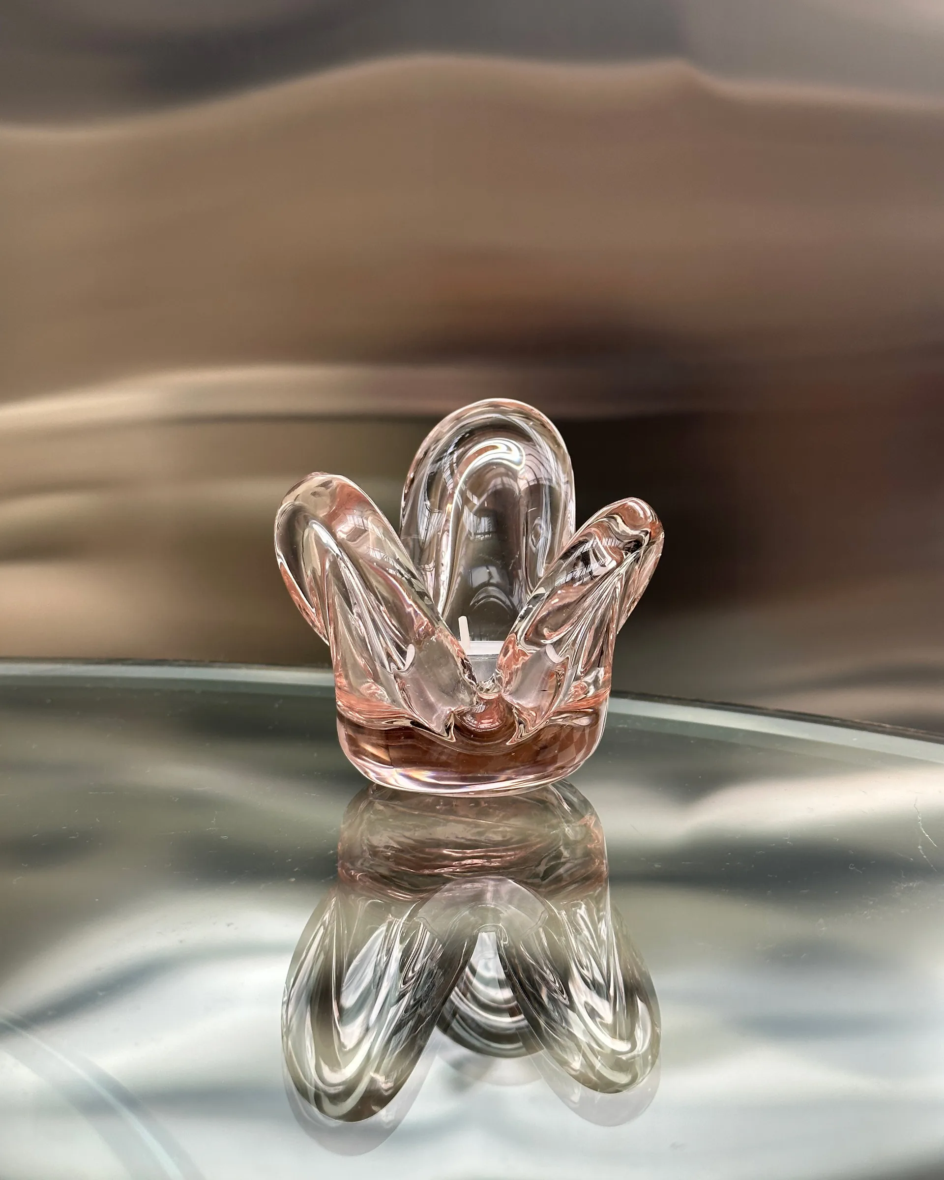 Φανάρι κεριών Visser , Pink Tinted