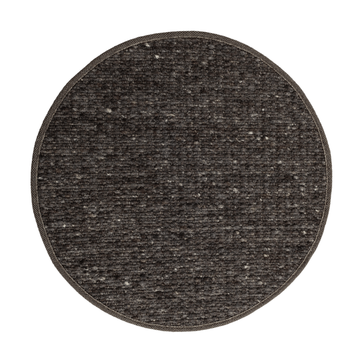 Greenland Swift round χαλί - Anthracite nr. 83, Ø200 cm - Tisca