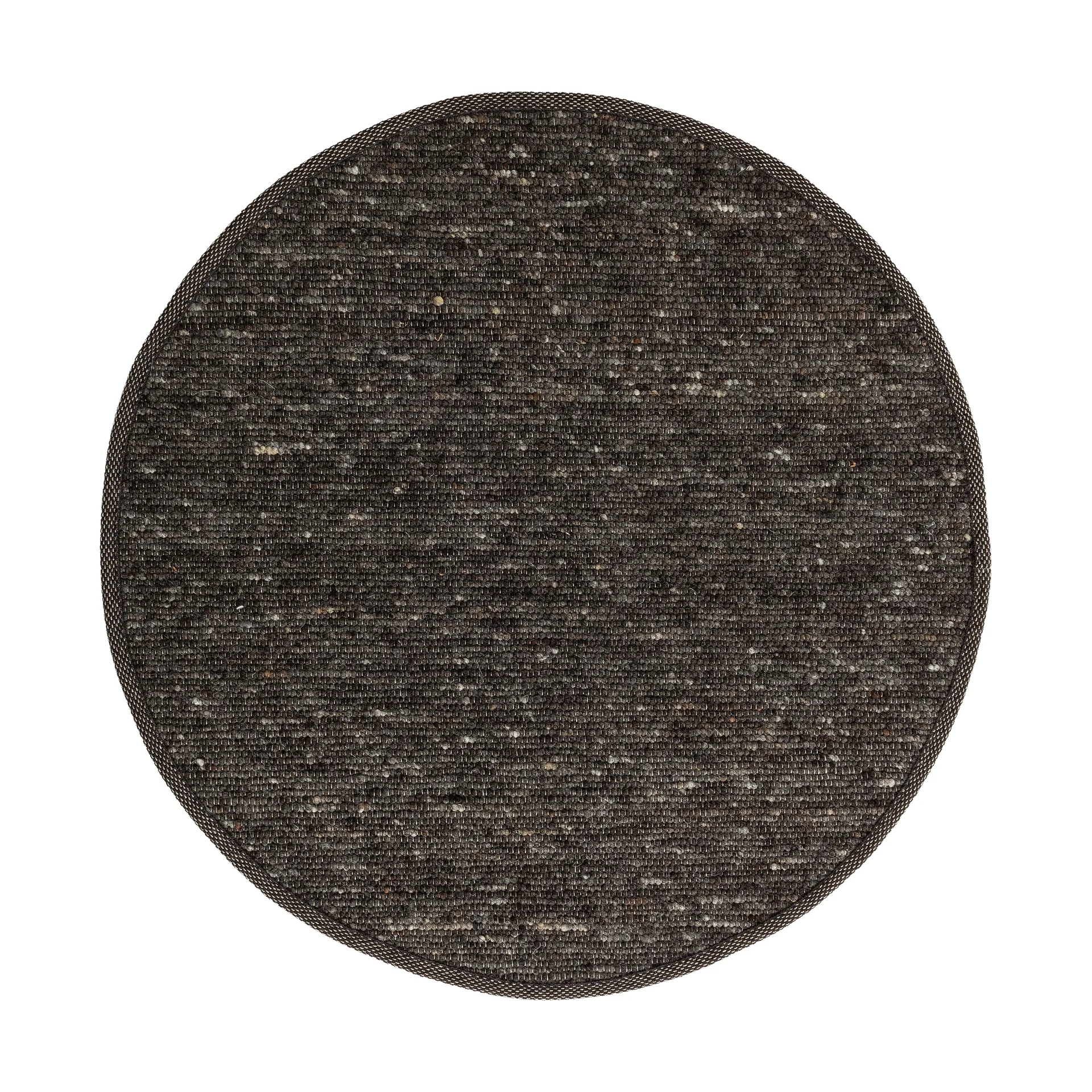 Sierrafil round χαλί, Anthracite nr. 83, Ø200 cm Tisca
