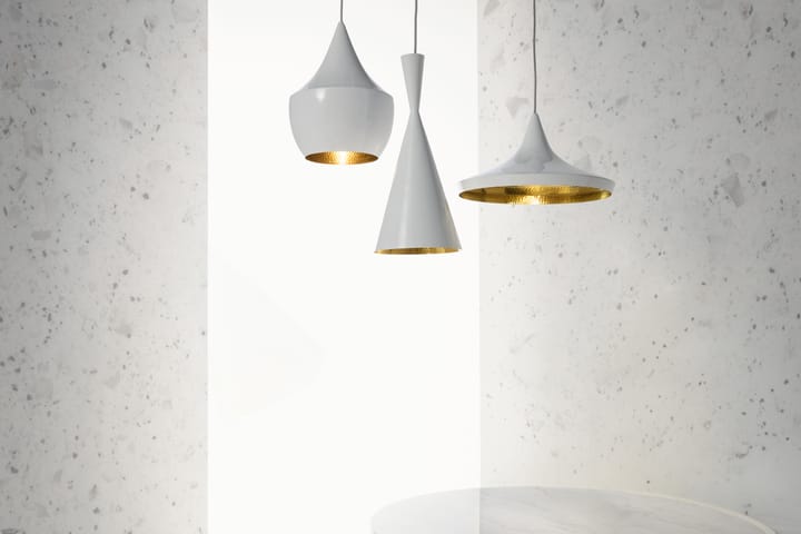 Beat Tall κρεμαστό φωτιστικό, White Tom Dixon