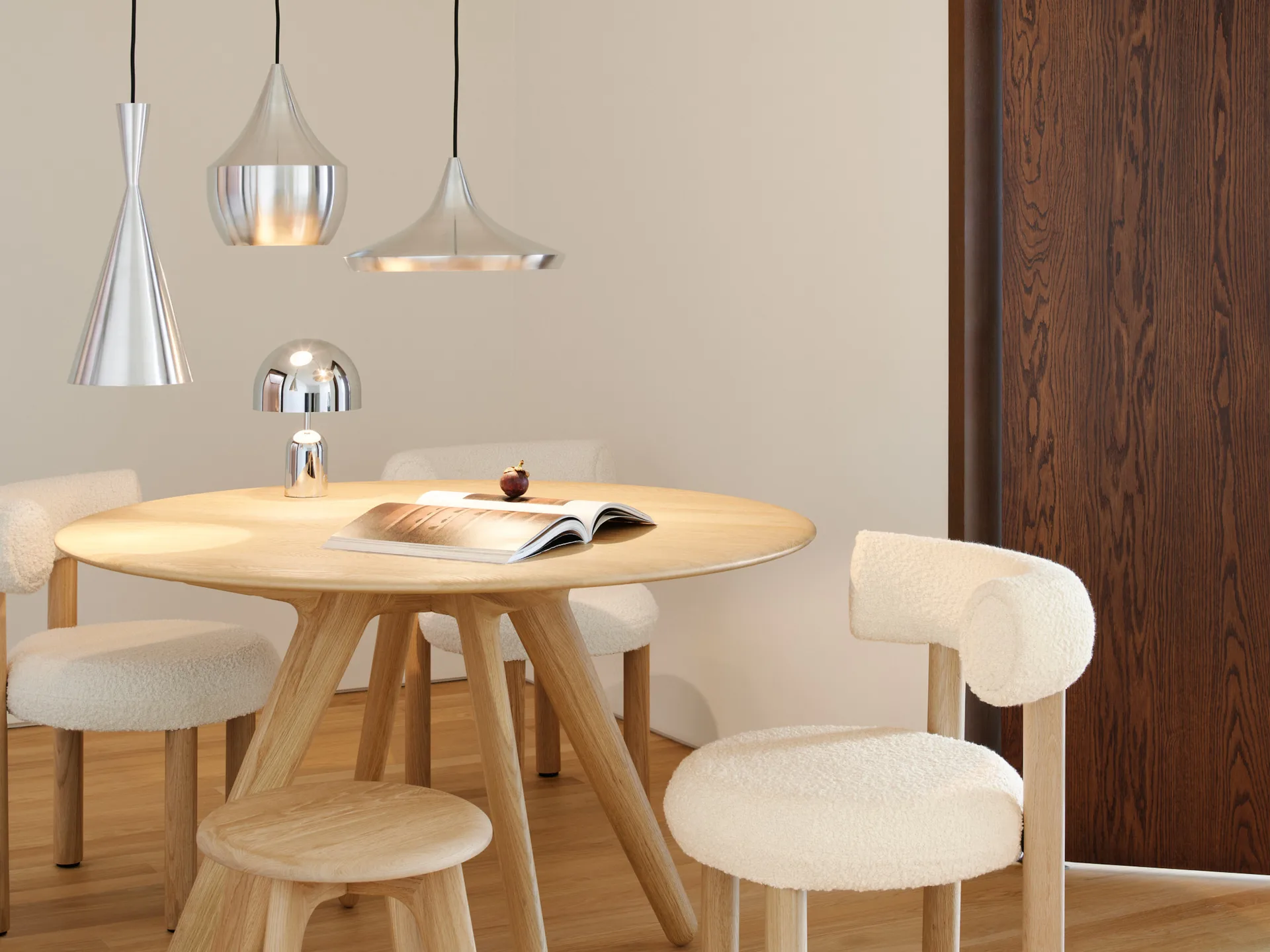 Beat Unbeaten ψηλός αμπαζούρ Ø19 cm, Aluminium Tom Dixon