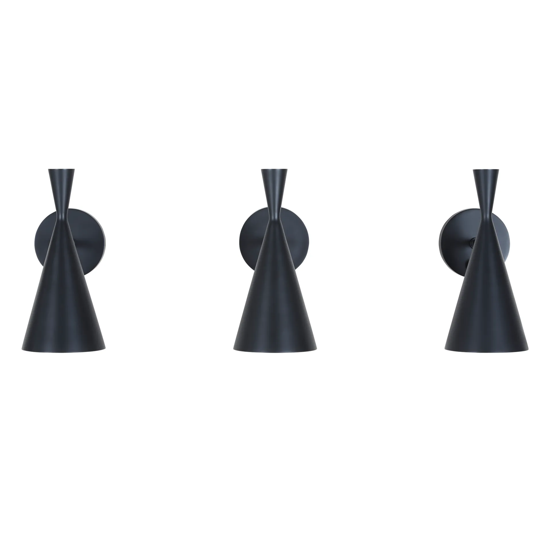 Beat φωτιστικό τοίχου, Μαύρο Tom Dixon