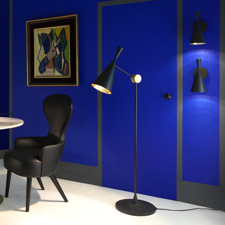 Beat φωτιστικό τοίχου, Μαύρο Tom Dixon