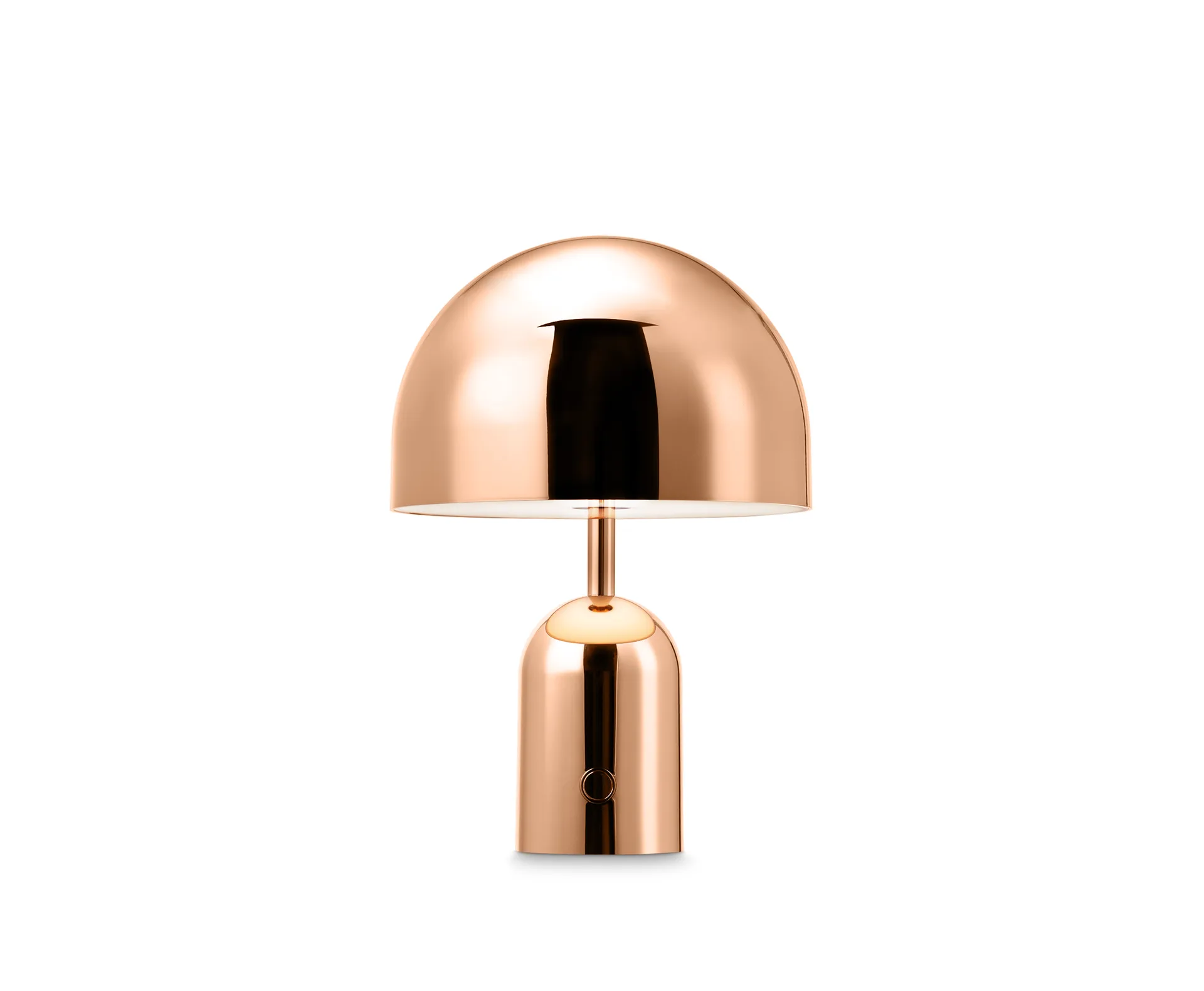 Φορητό επιτραπέζιο φωτιστικό Bell, Copper Tom Dixon