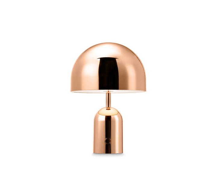Φορητό επιτραπέζιο φωτιστικό Bell, Copper Tom Dixon