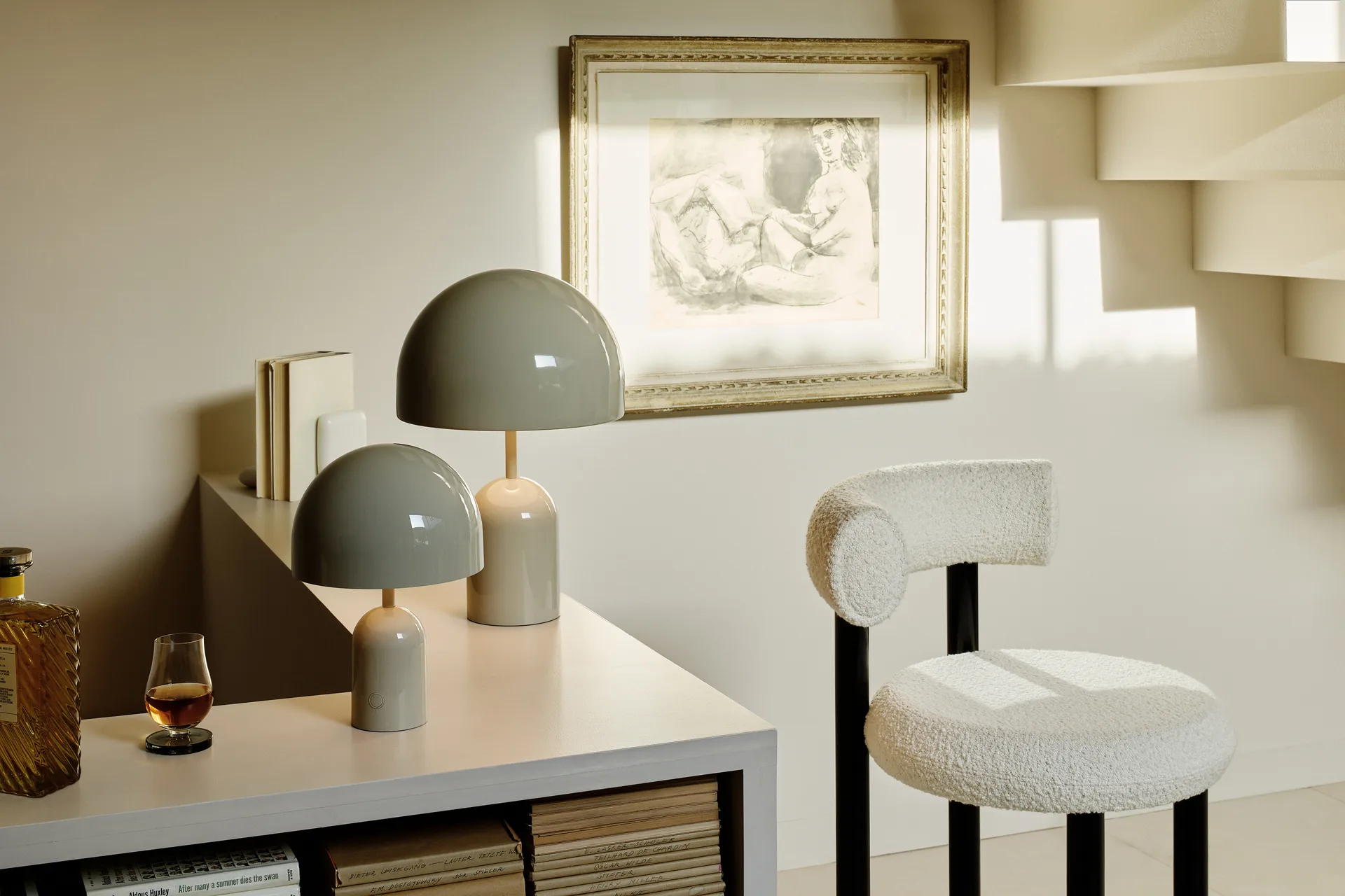 Επιτραπέζιο φωτιστικό Bell, Copper Tom Dixon