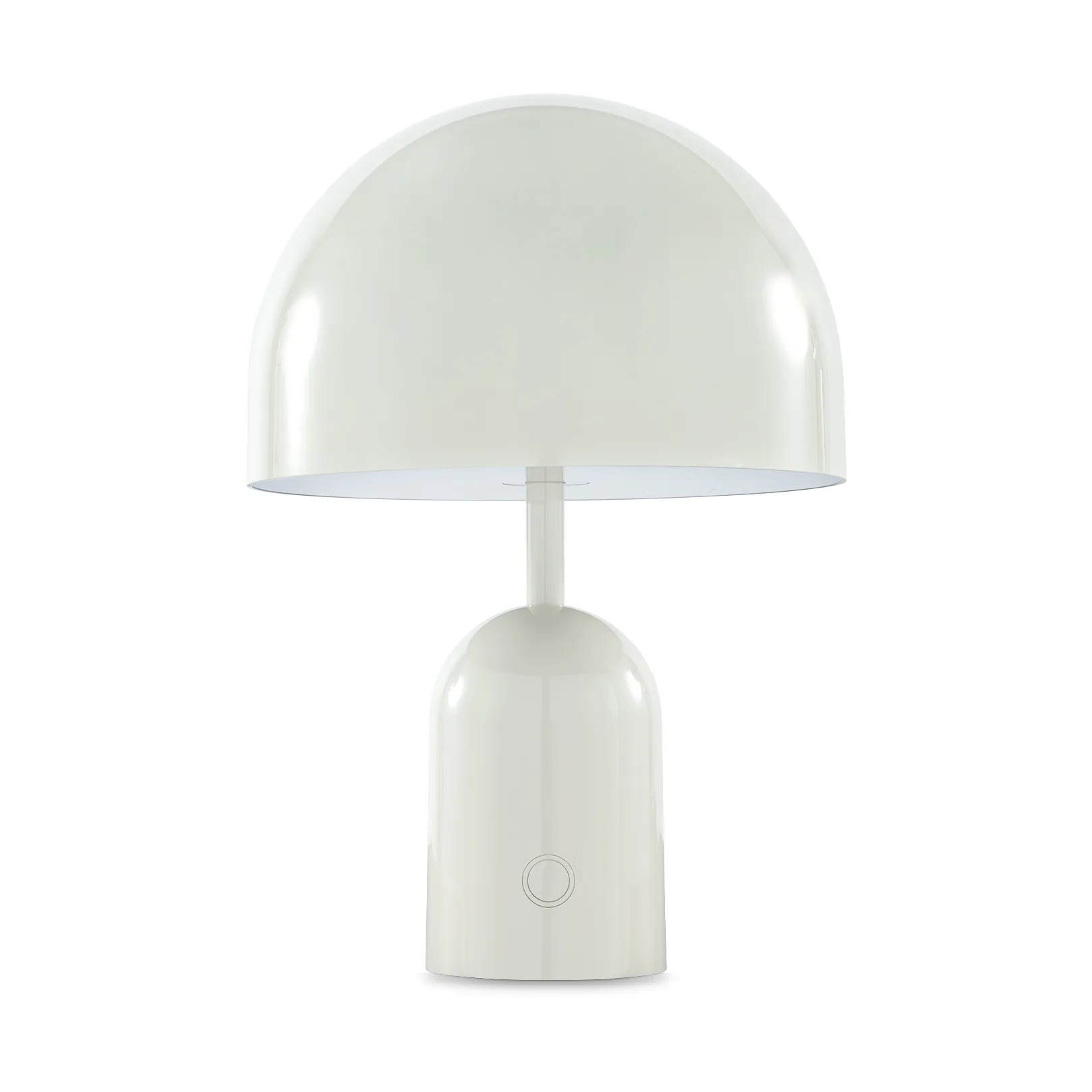 Bell φορητό επιτραπέζιο φωτιστικό LED 28 cm, Grey Tom Dixon