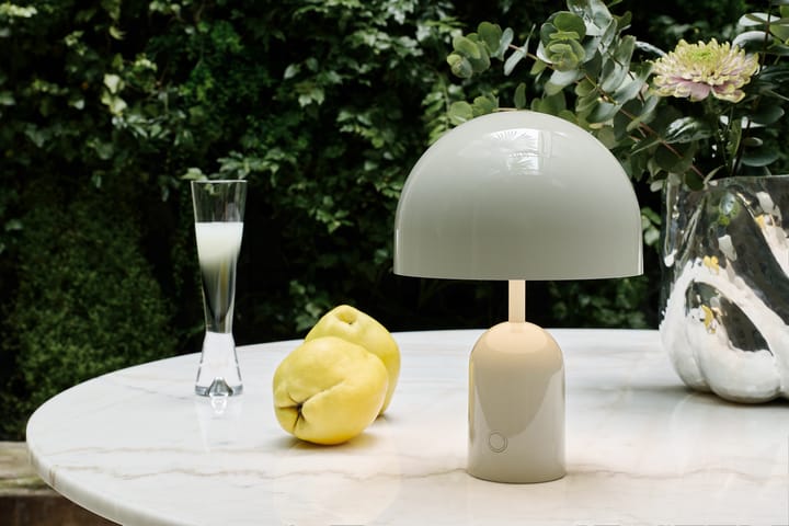Bell φορητό επιτραπέζιο φωτιστικό LED 28 cm, Grey Tom Dixon