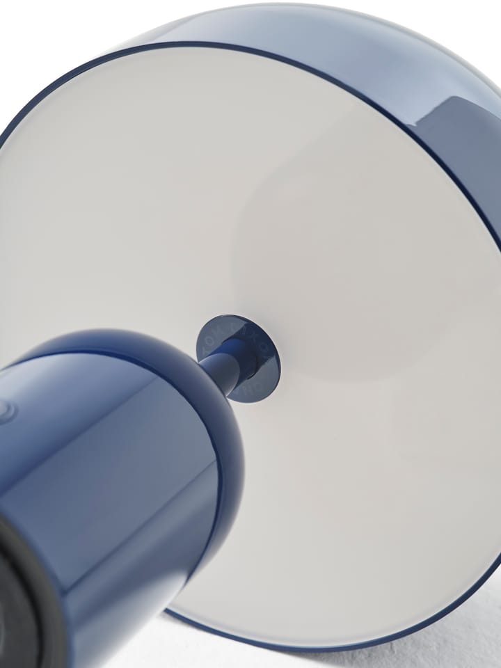 Bell φορητό επιτραπέζιο φωτιστικό LED 28 cm, Indigo Tom Dixon