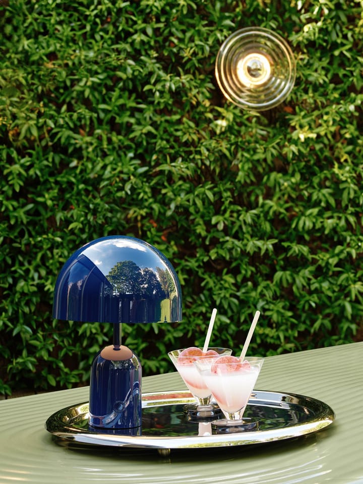 Bell φορητό επιτραπέζιο φωτιστικό LED 28 cm, Indigo Tom Dixon