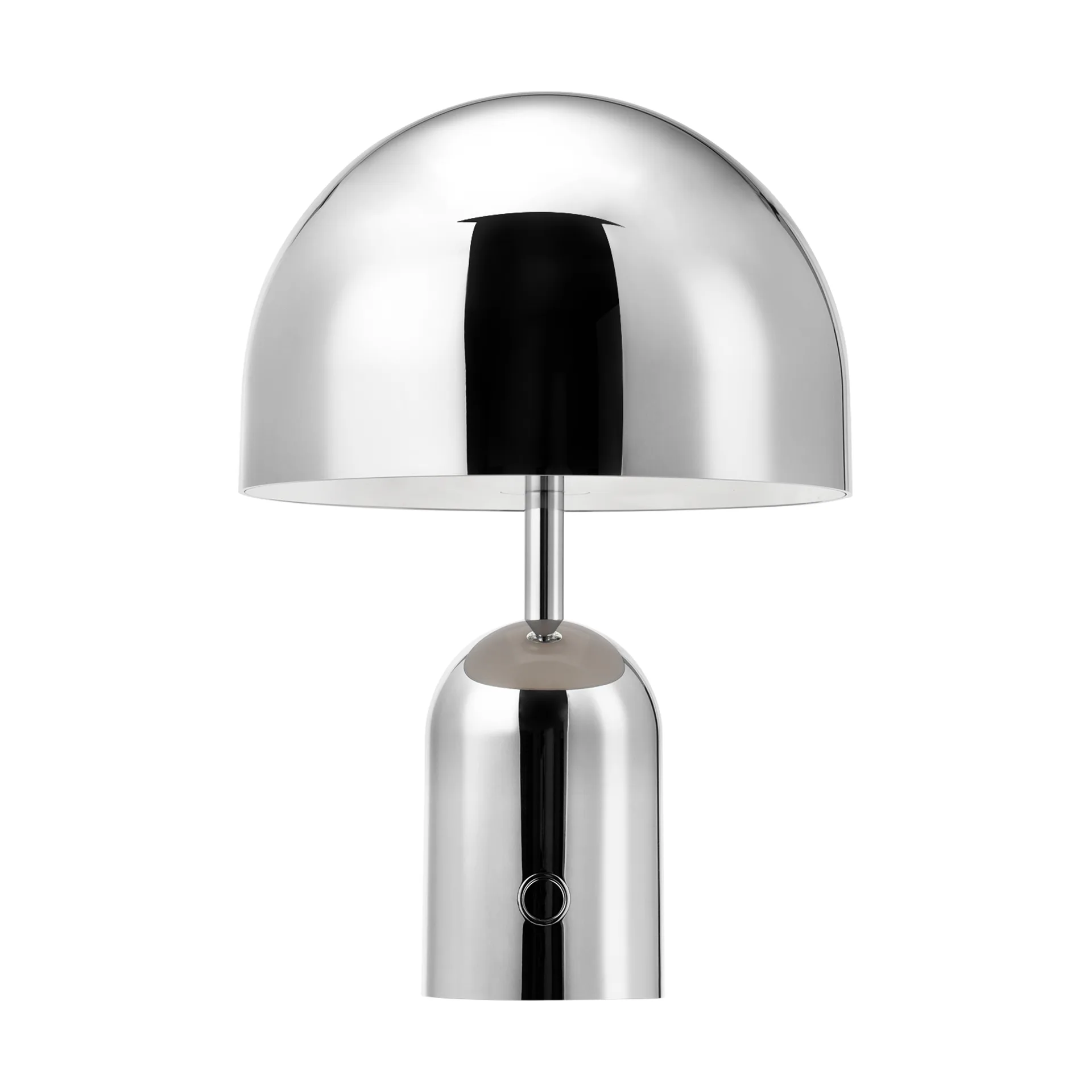 Bell φορητό επιτραπέζιο φωτιστικό LED 28 cm, Silver Tom Dixon