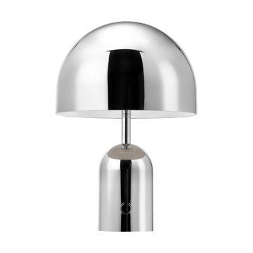 Bell φορητό επιτραπέζιο φωτιστικό LED 28 cm - Silver - Tom Dixon