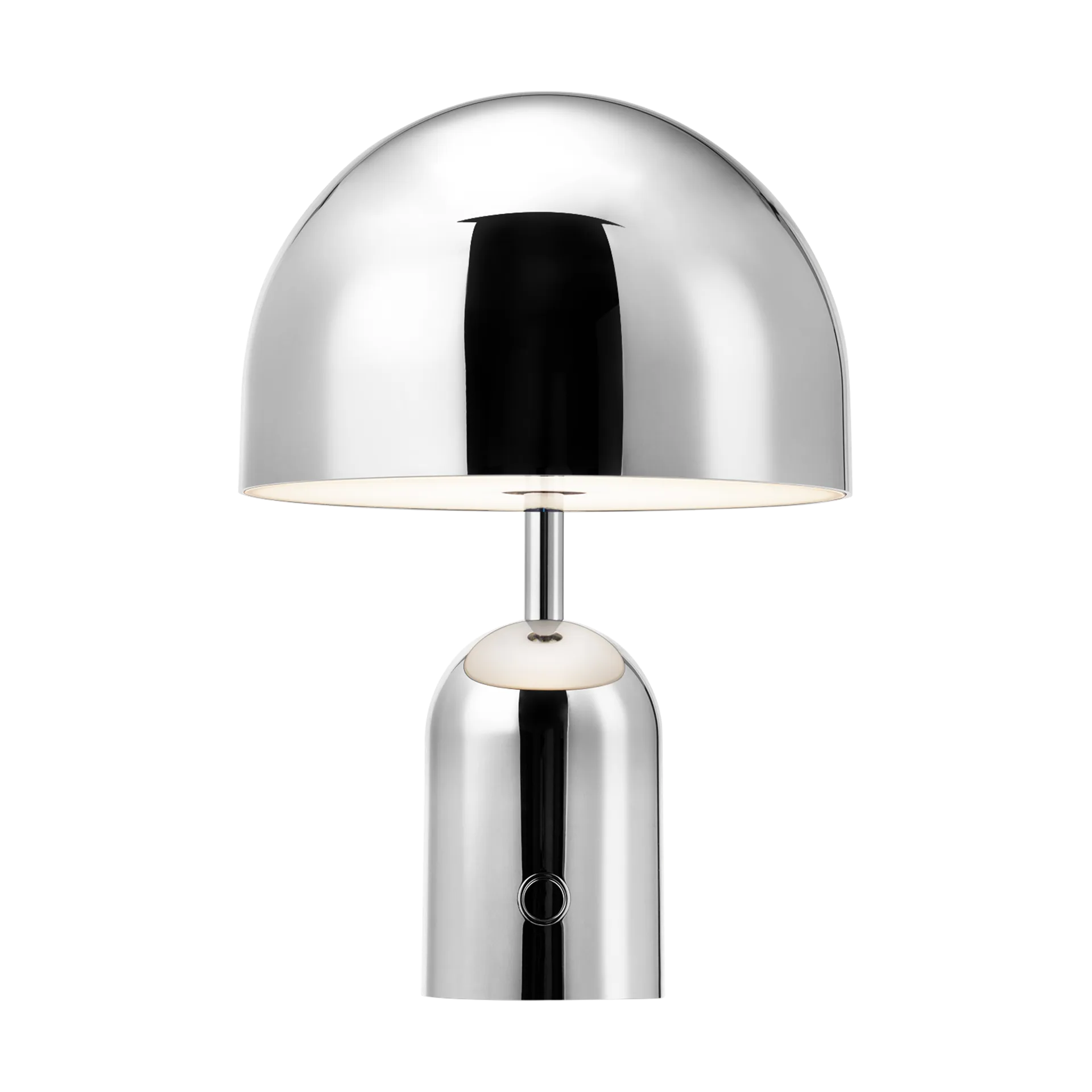 Bell φορητό επιτραπέζιο φωτιστικό LED 28 cm, Silver Tom Dixon