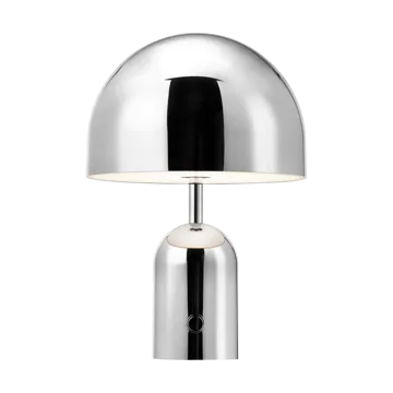 Bell φορητό επιτραπέζιο φωτιστικό LED 28 cm - Silver - Tom Dixon