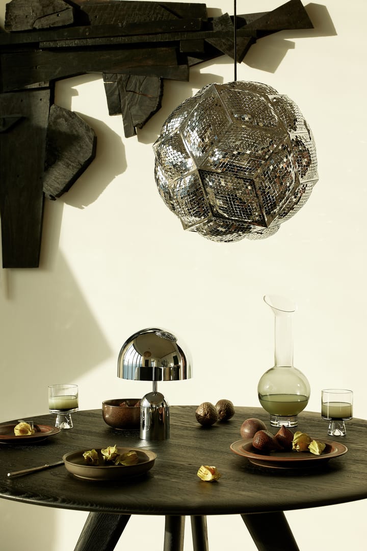 Bell φορητό επιτραπέζιο φωτιστικό LED 28 cm, Silver Tom Dixon