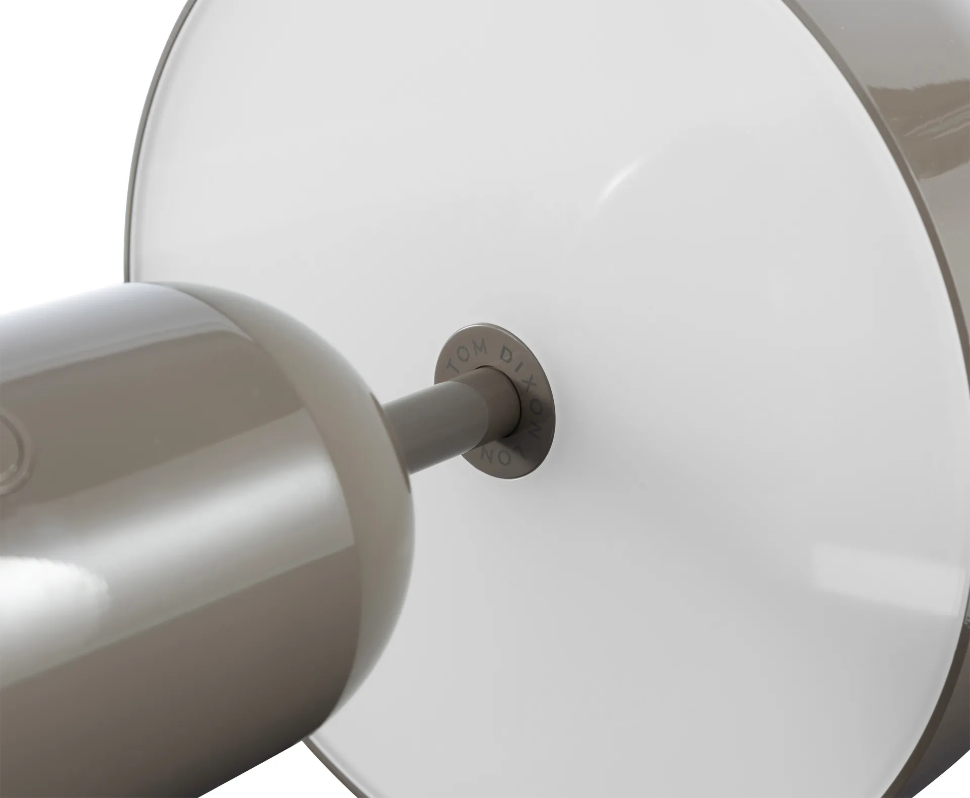 Bell φορητό επιτραπέζιο φωτιστικό LED 28 cm, Taupe Tom Dixon