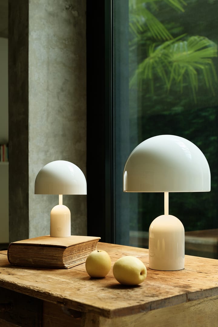 Bell φορητό επιτραπέζιο φωτιστικό LED 28 cm, White Tom Dixon