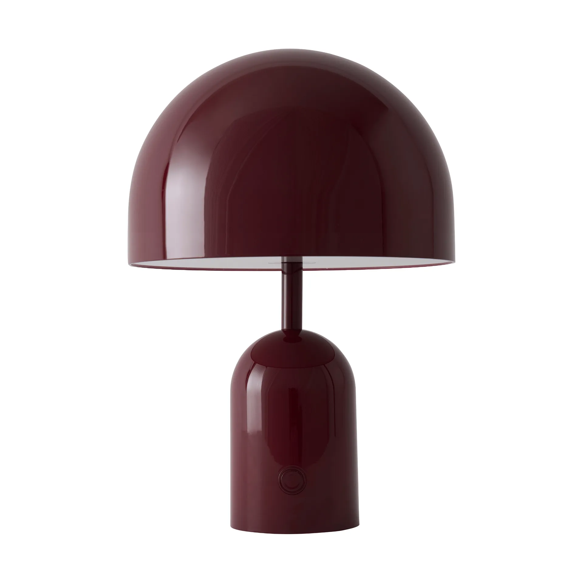 Bell Portabel LED επιτραπέζιο φωτιστικό 28 εκ. v.2, Burgundy Tom Dixon