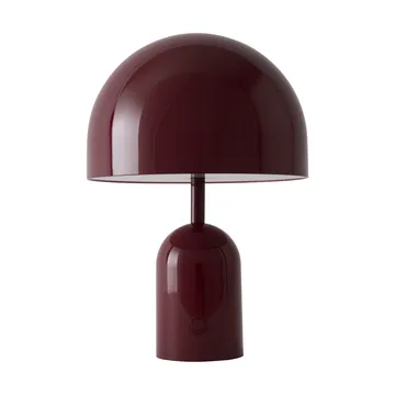Bell Portabel LED επιτραπέζιο φωτιστικό 28 εκ. v.2 - Burgundy - Tom Dixon