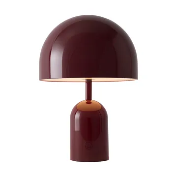 Bell Portabel LED επιτραπέζιο φωτιστικό 28 εκ. v.2 - Burgundy - Tom Dixon