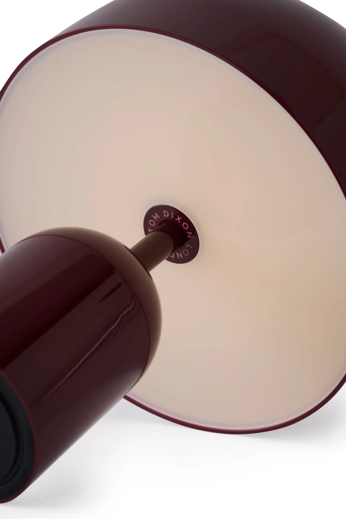 Bell Portabel LED επιτραπέζιο φωτιστικό 28 εκ. v.2, Burgundy Tom Dixon