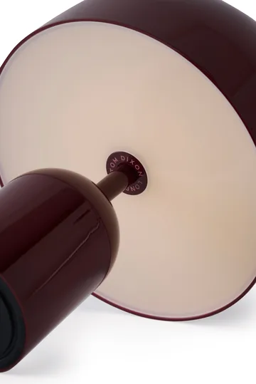 Bell Portabel LED επιτραπέζιο φωτιστικό 28 εκ. v.2 - Burgundy - Tom Dixon