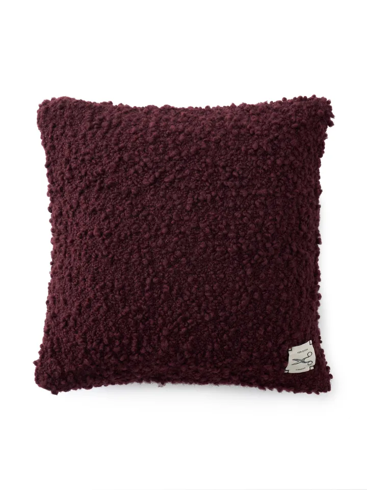 Bobble μαξιλάρι 45x45 cm - Burgundy - Tom Dixon