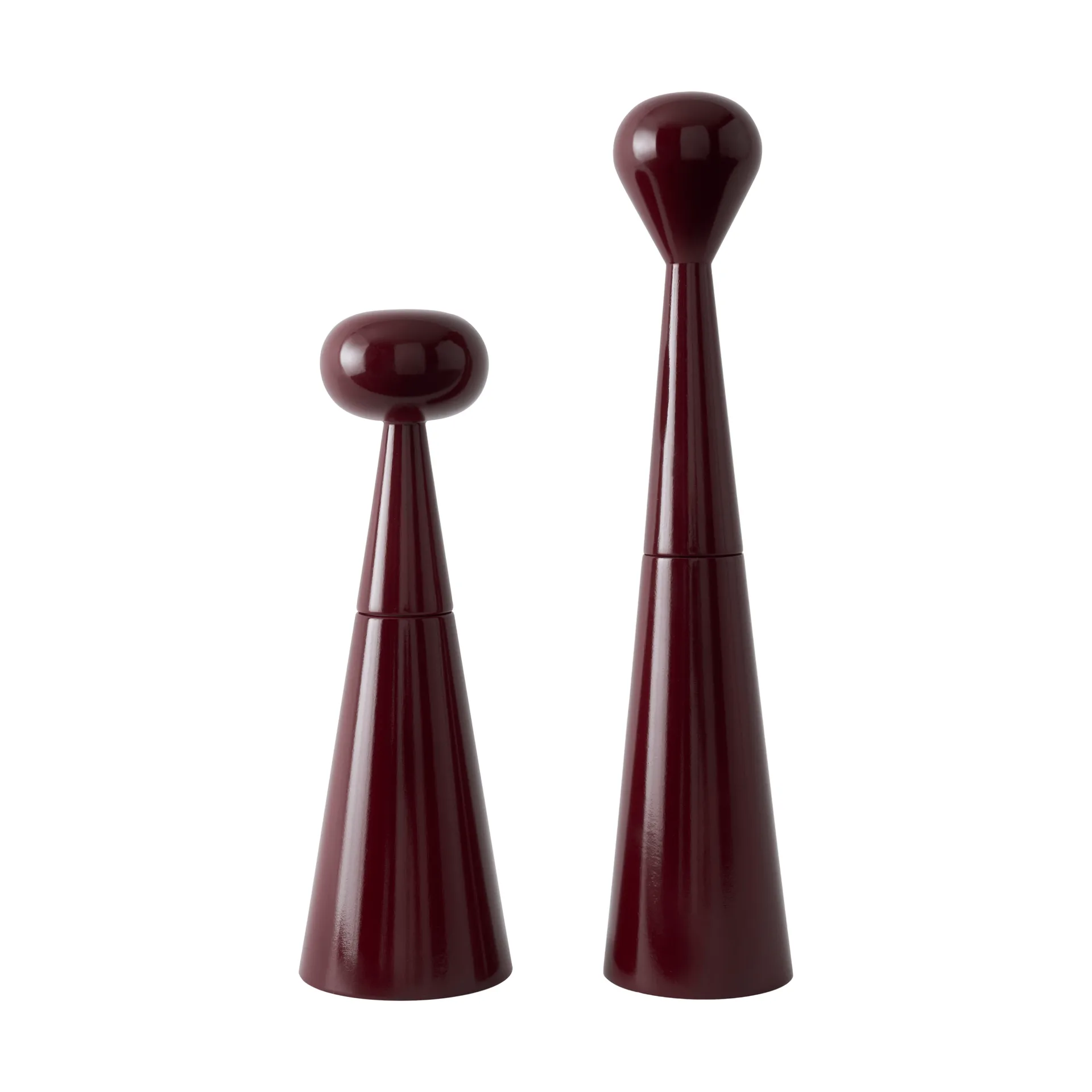 Brew Small μύλος μπαχαρικών 25 cm, Burgundy Tom Dixon