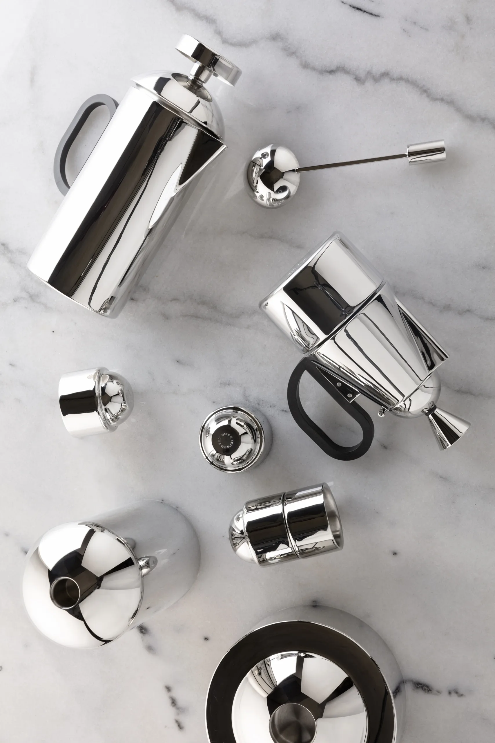 Brew Stove Top μηχανή εσπρέσο 20 cl, Stainless steel Tom Dixon