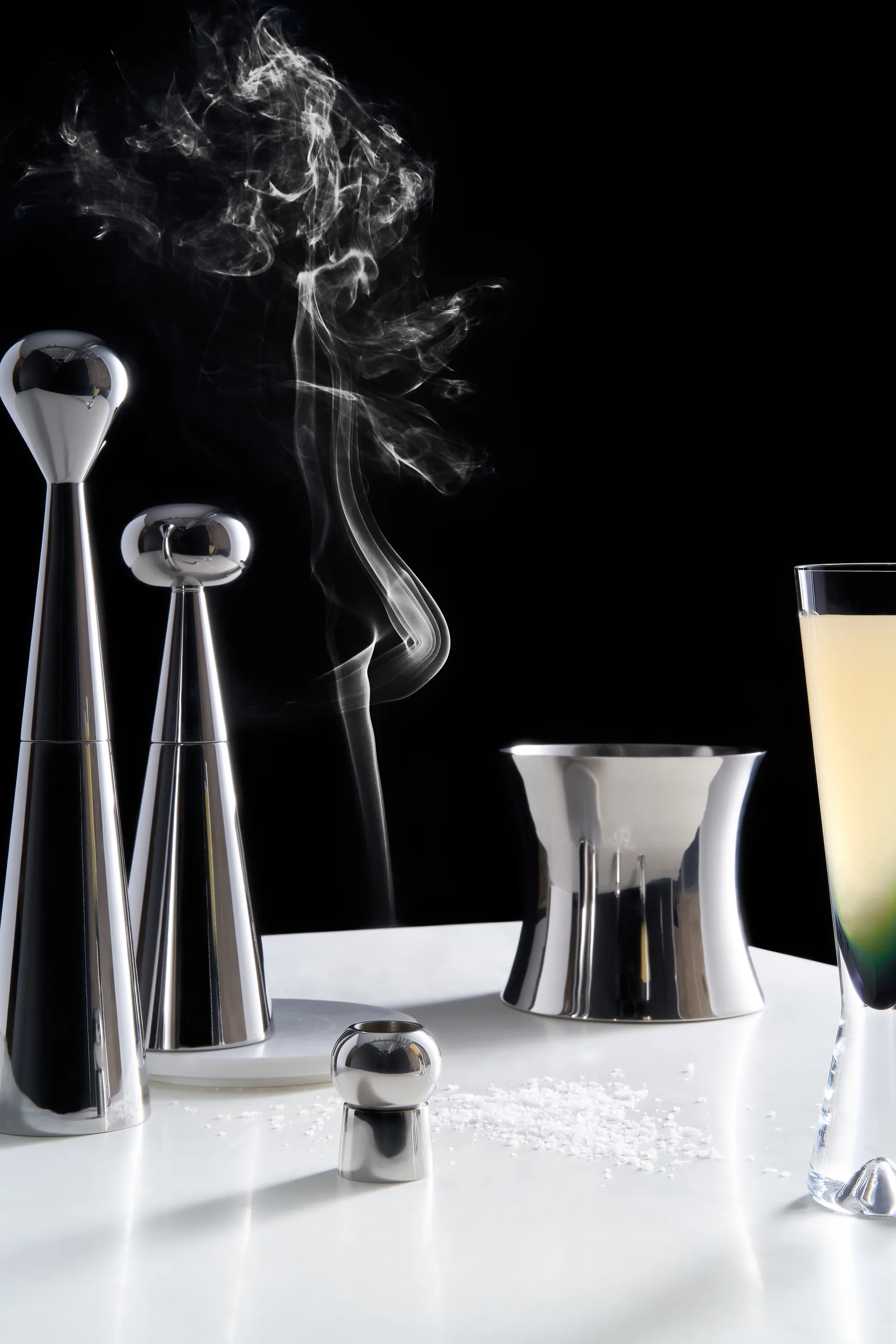 Brew Tall μύλος μπαχαρικών 33 cm, Stainless steel Tom Dixon