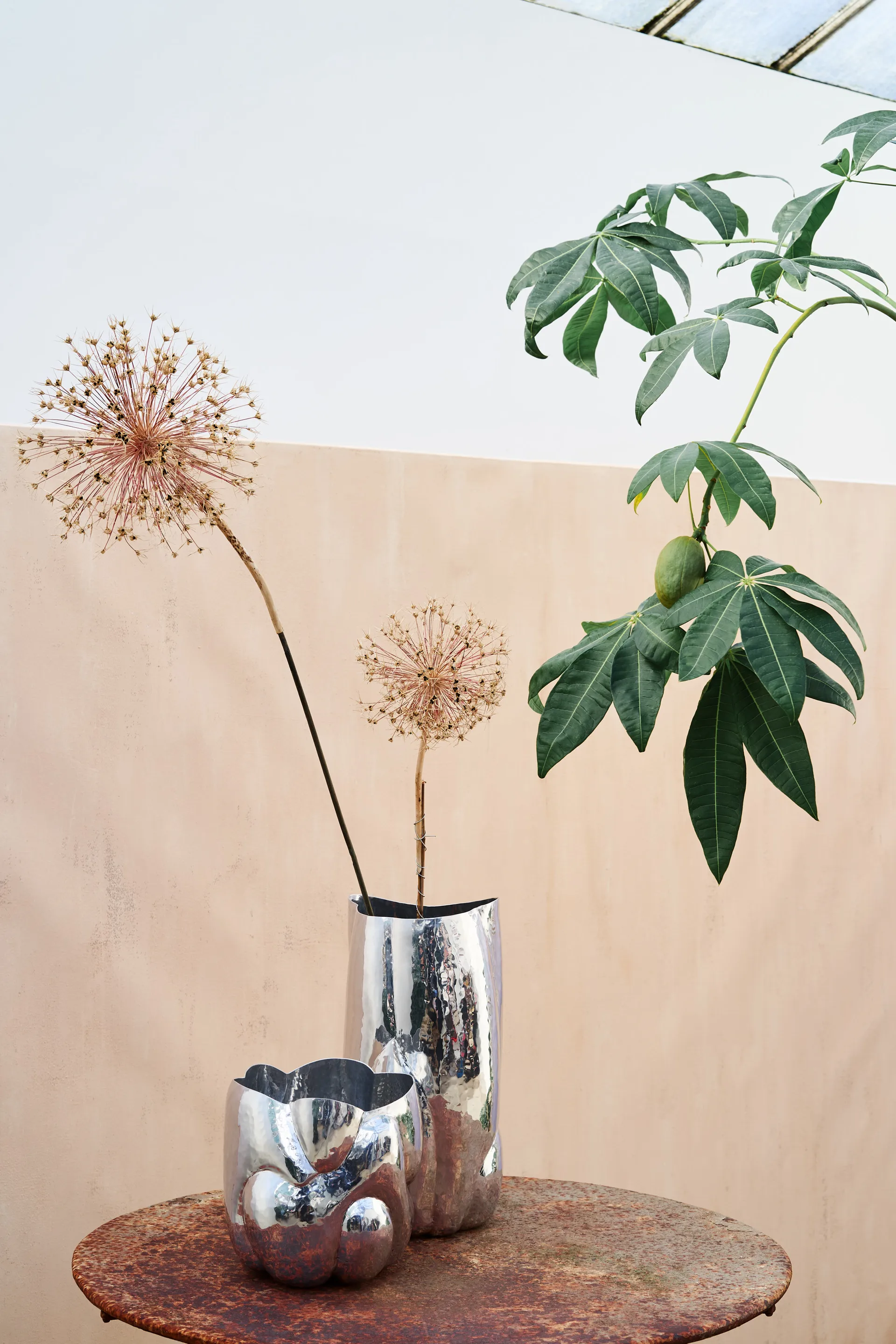 Cloud βάζο χαμηλό, Silver Tom Dixon