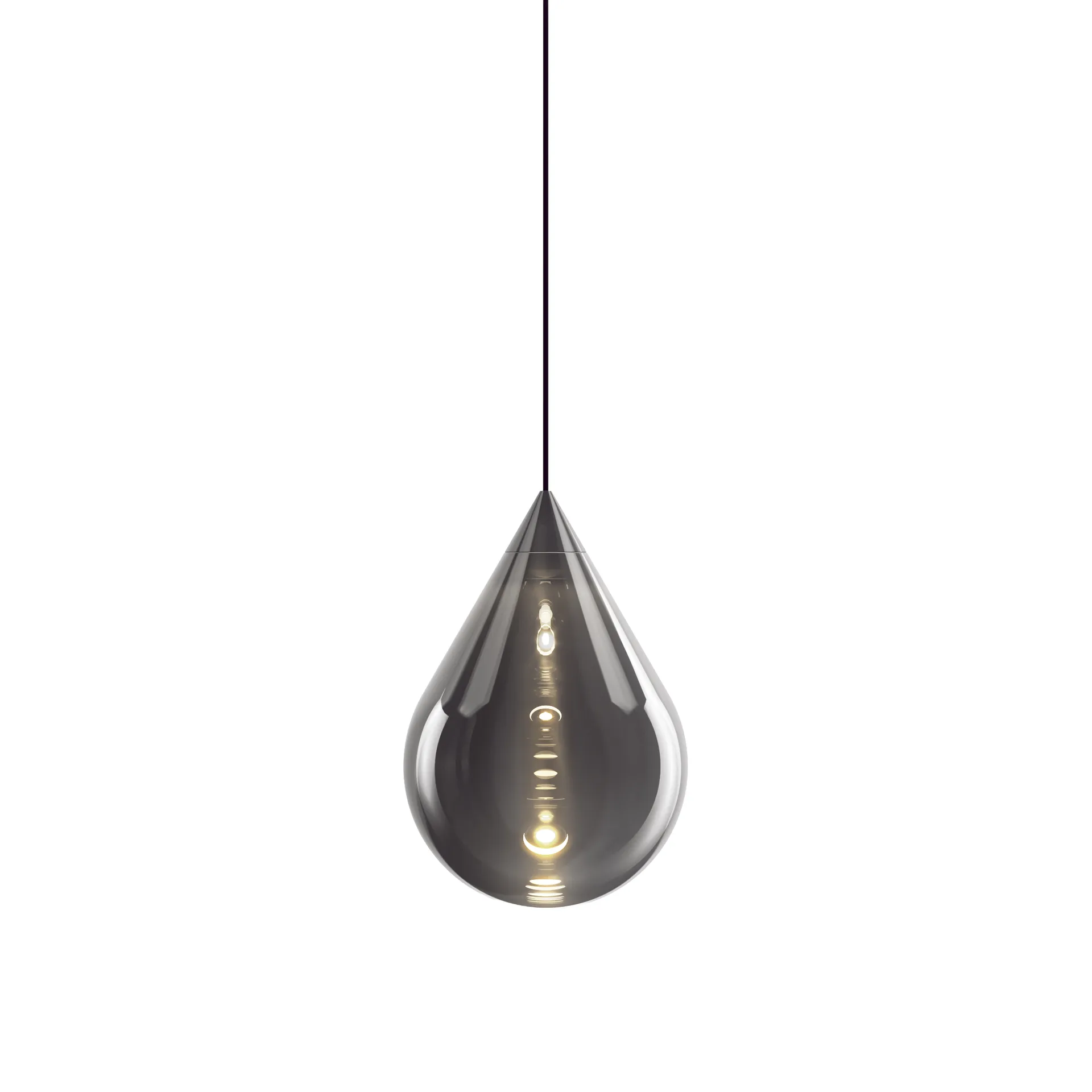 Flare Bead κρεμαστό φωτιστικό, Ασήμι Tom Dixon
