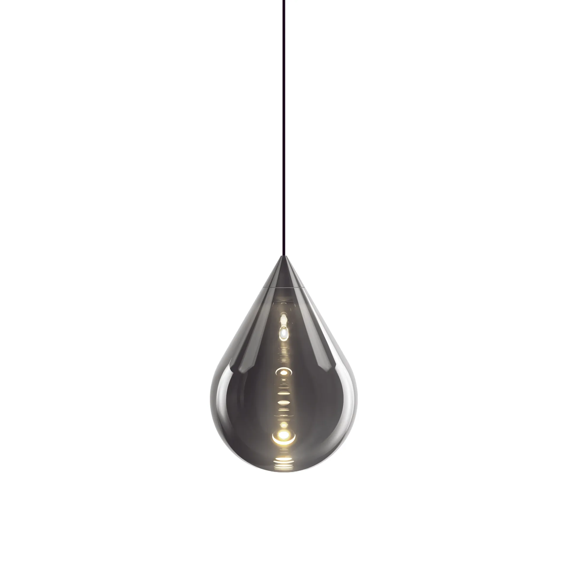 Flare Bead κρεμαστό φωτιστικό, Ασήμι Tom Dixon