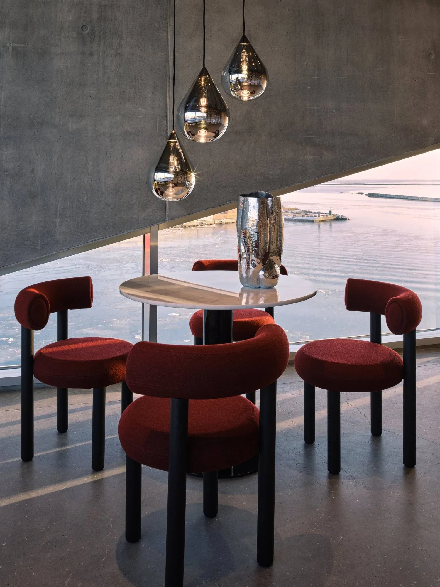 Flare Bead κρεμαστό φωτιστικό, Ασήμι Tom Dixon