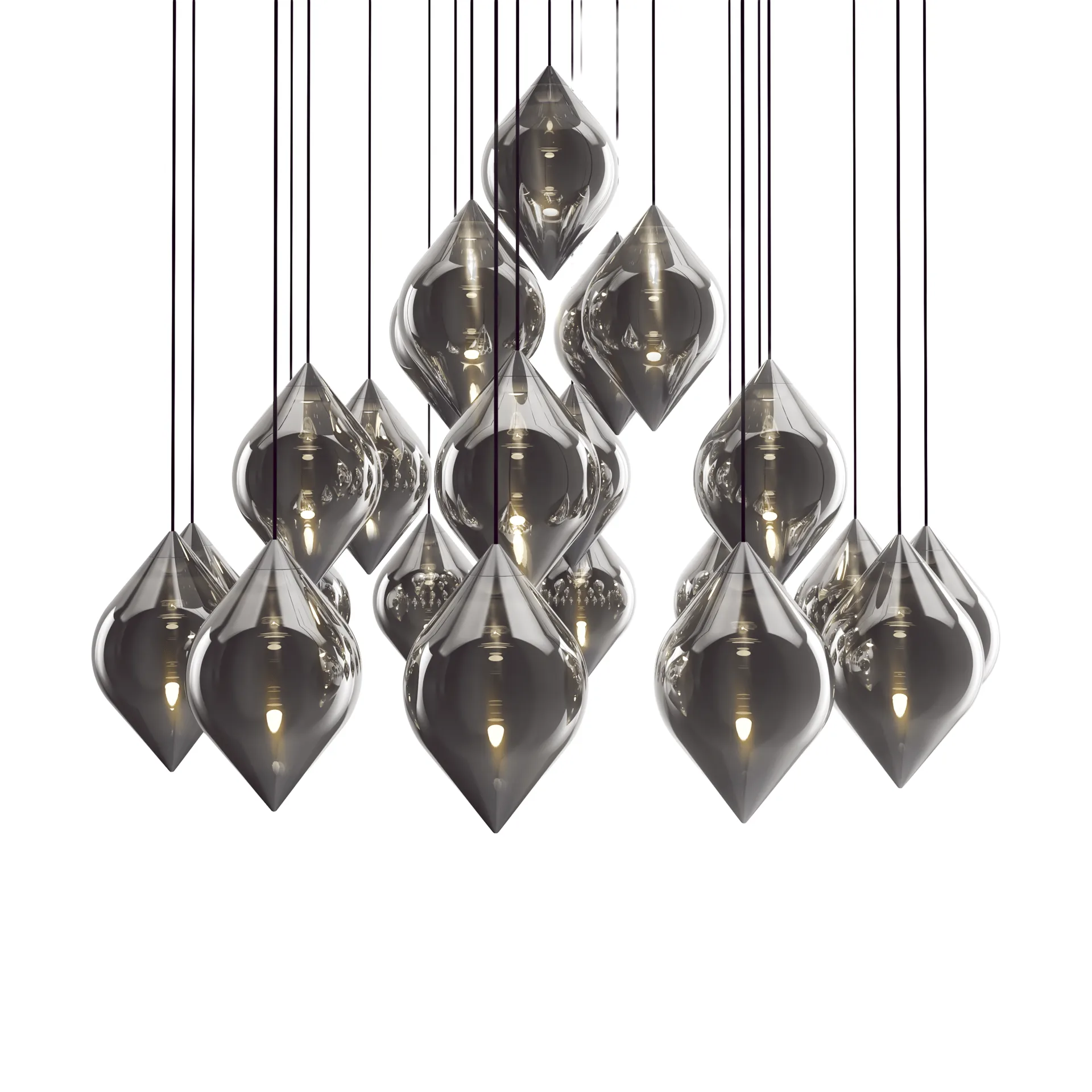 Flare Top κρεμαστό φωτιστικό, Ασήμι Tom Dixon