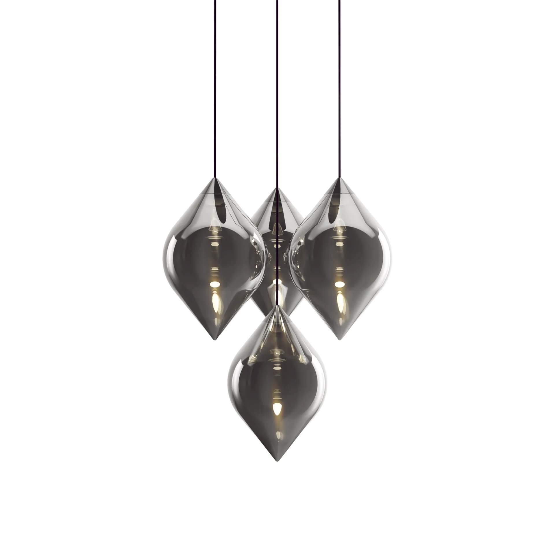 Flare Top κρεμαστό φωτιστικό, Ασήμι Tom Dixon