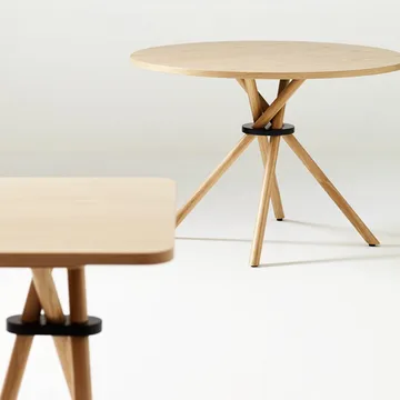 Flash τραπεζάκι 30x50 cm - Copper-brass stand - Tom Dixon