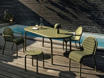 Groove σκαμπό 45 cm - Moss - Tom Dixon