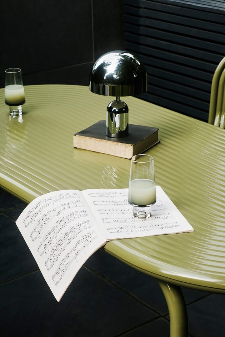 Groove τραπεζαρίας 86x185 εκ., Moss Tom Dixon