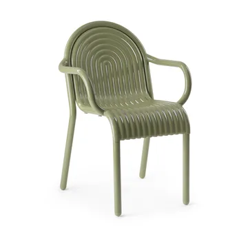 Groove καρέκλα με μπράτσα - Moss - Tom Dixon